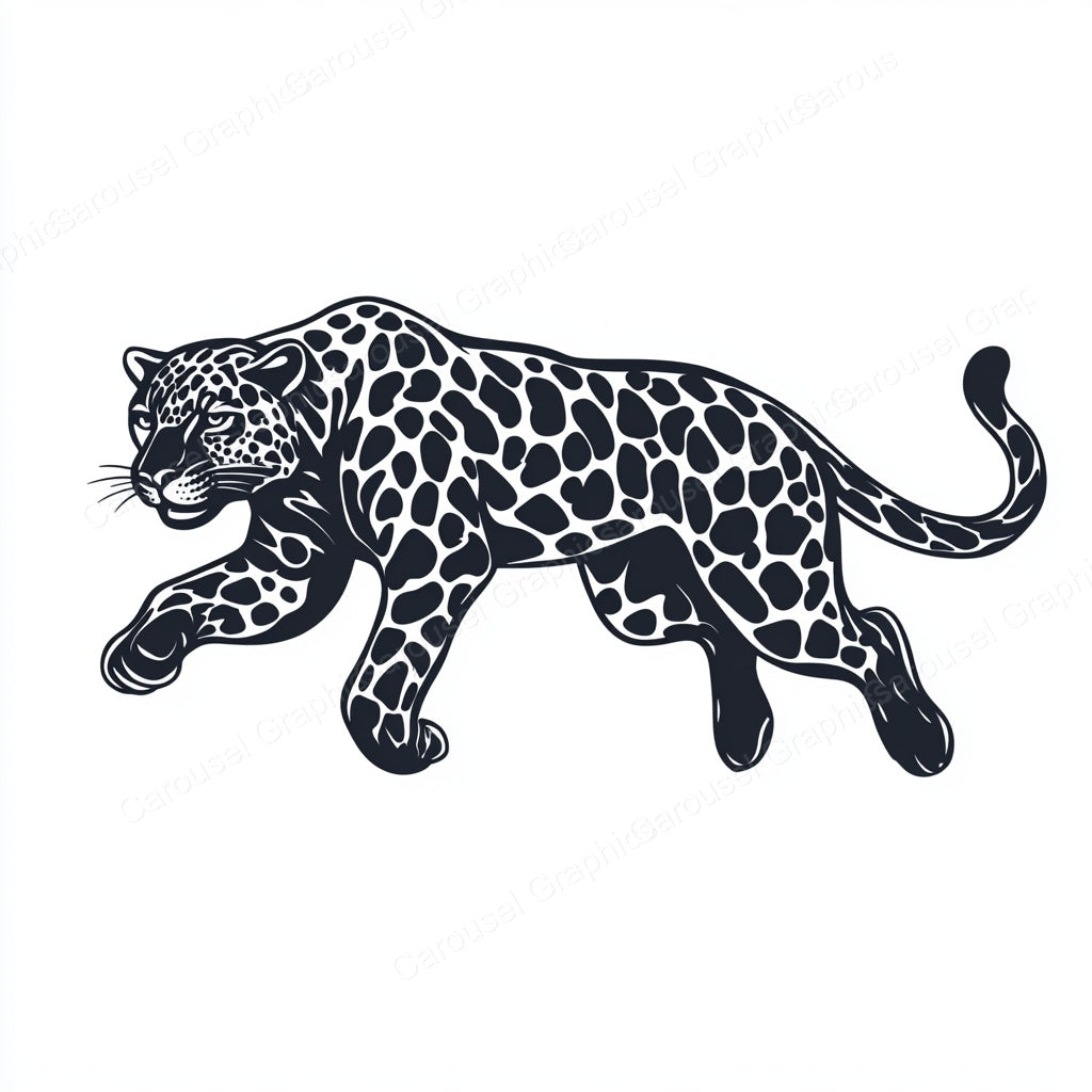Leopard Vector Graphic preview