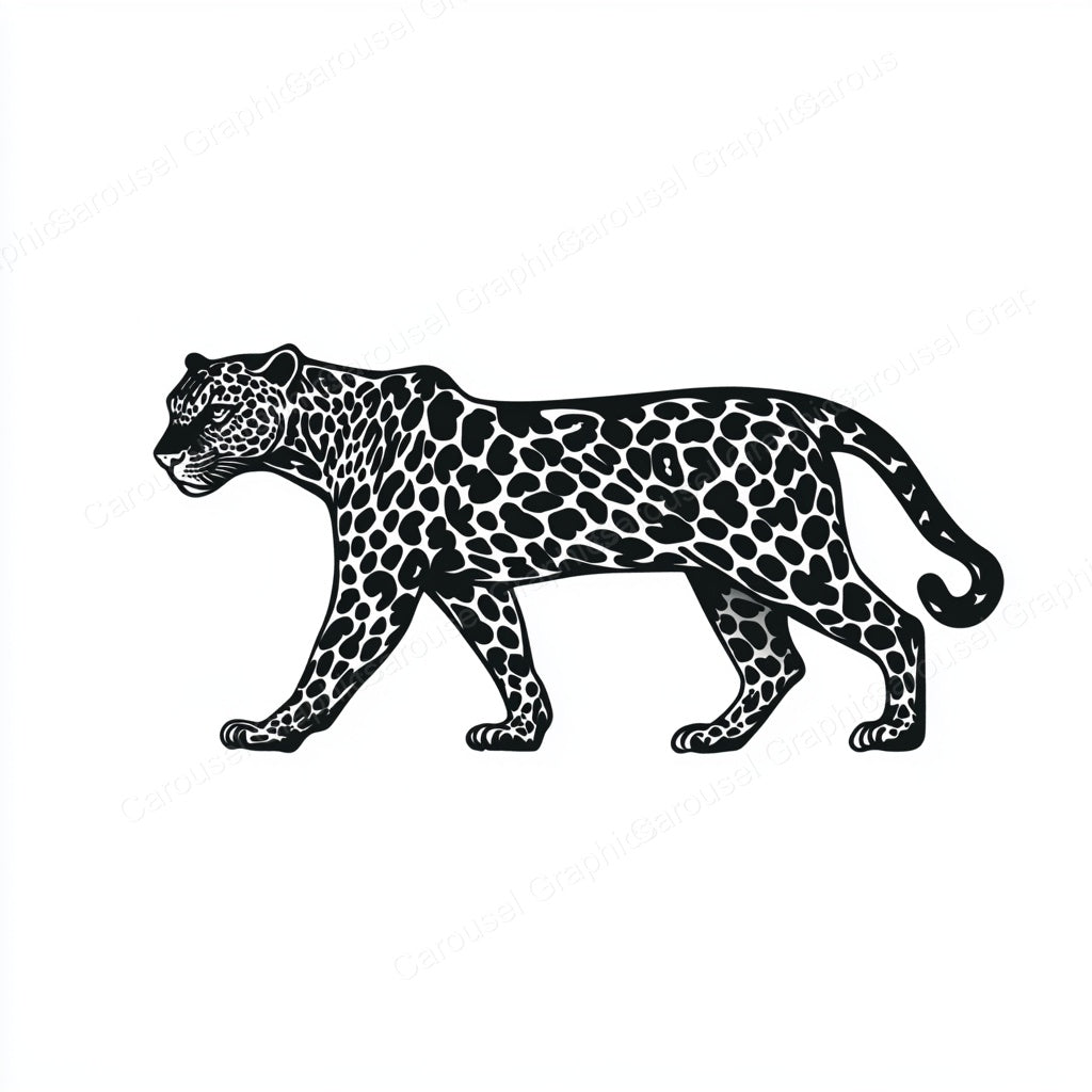 Leopard Vector Graphic preview