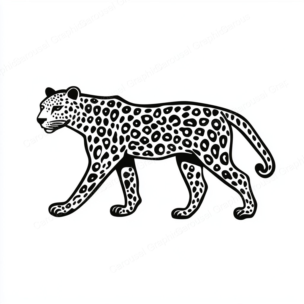 Leopard Vector Graphic preview