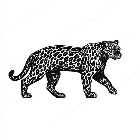 Leopard Vector Graphic preview