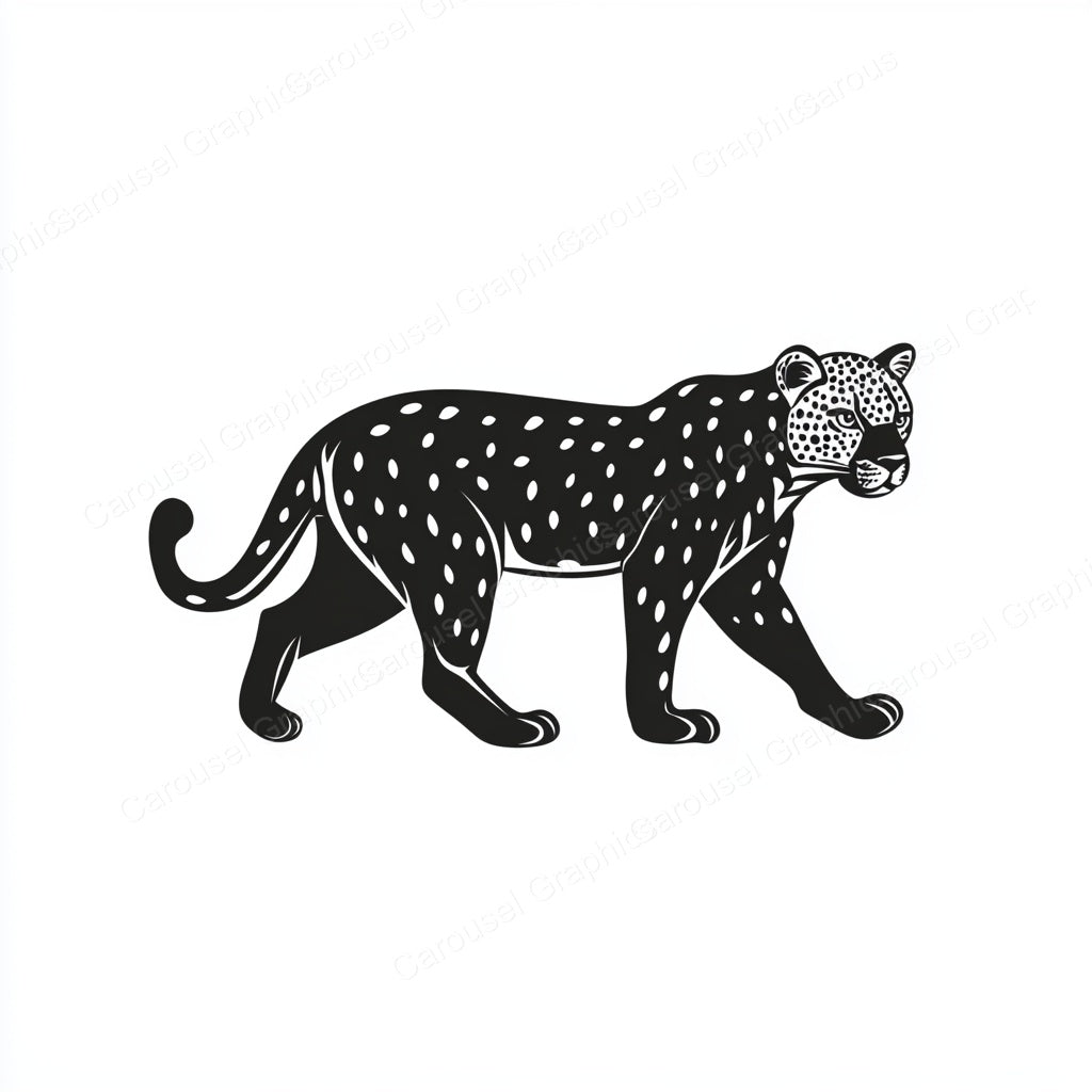 Leopard Vector Graphic preview