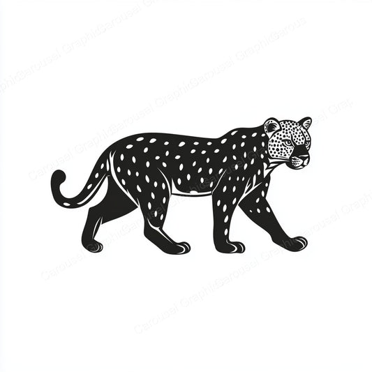 Leopard Vector Graphic preview