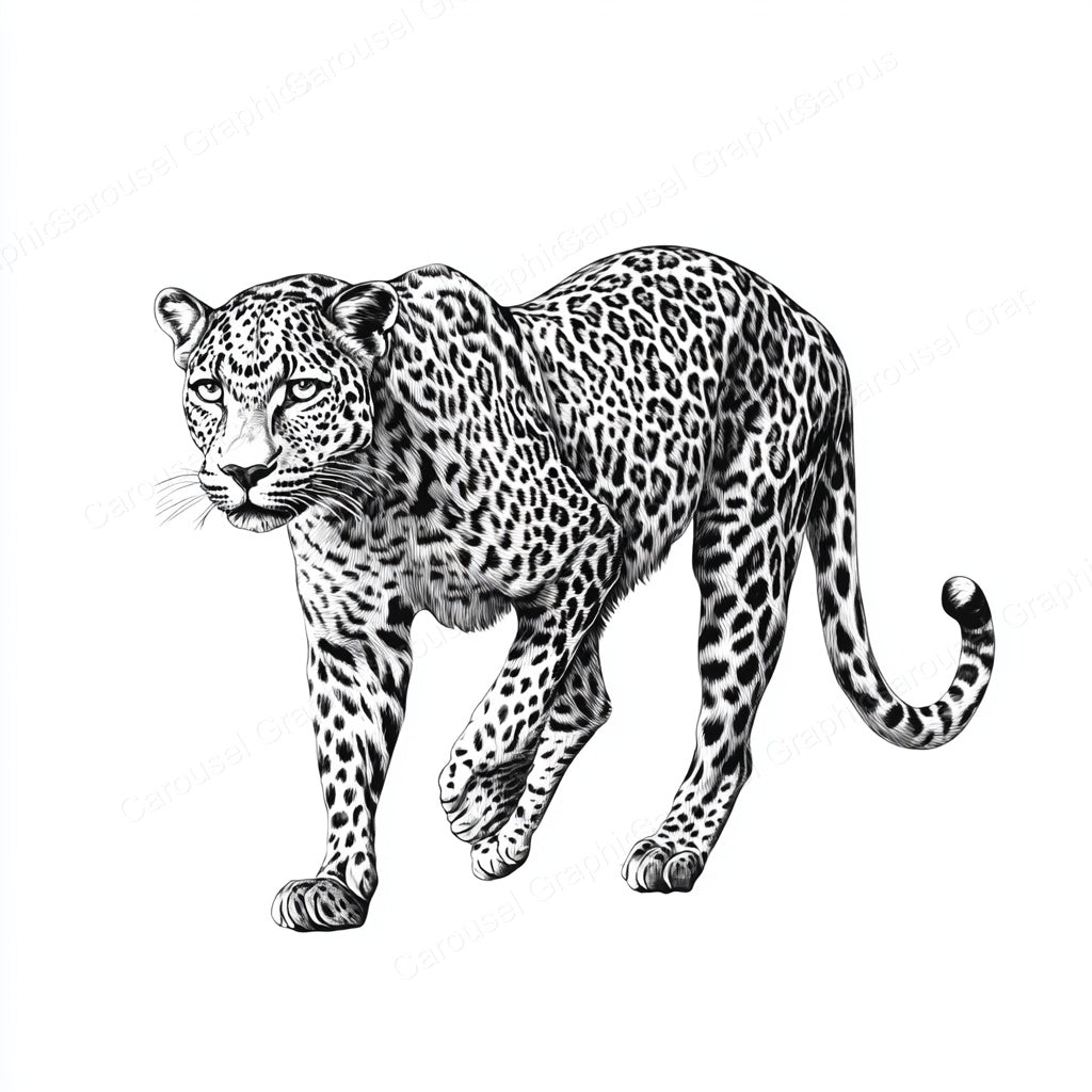 Leopard Vector Graphic preview