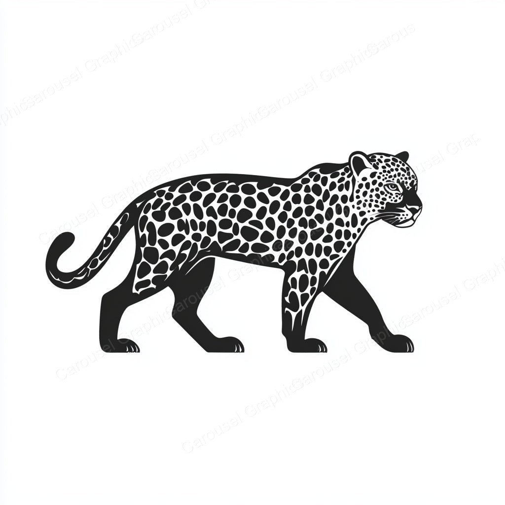 Leopard Vector Graphic preview