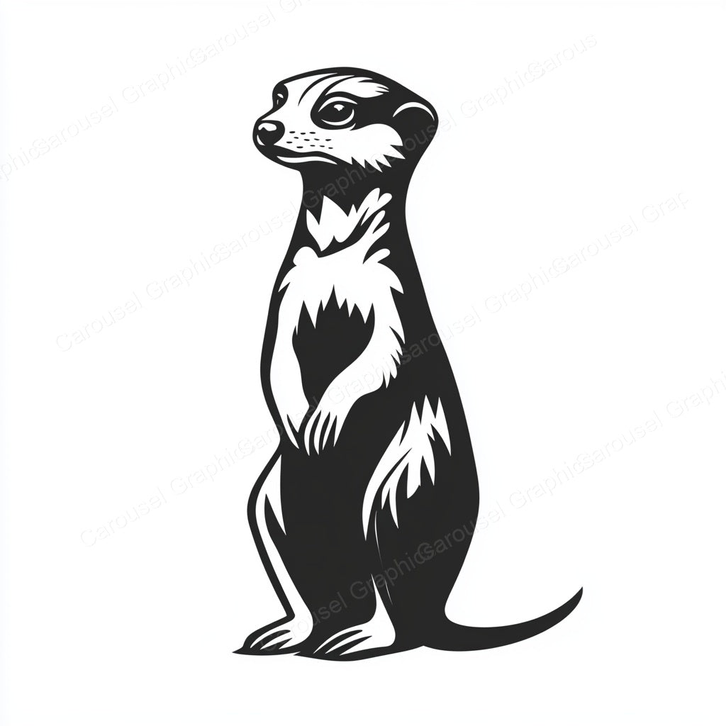 Meerkat Vector Graphic preview