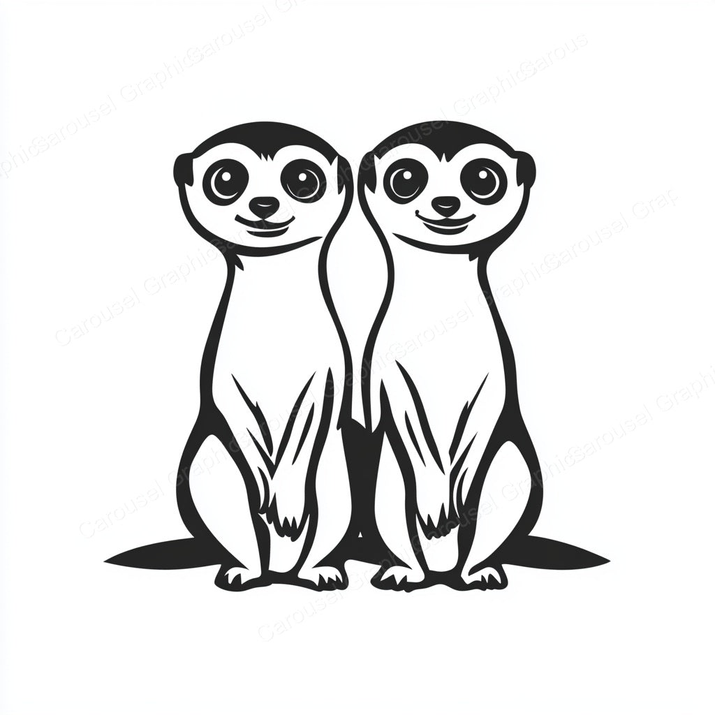 Meerkat Vector Graphic preview