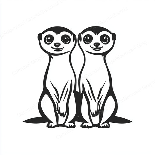 Meerkat Vector Graphic preview