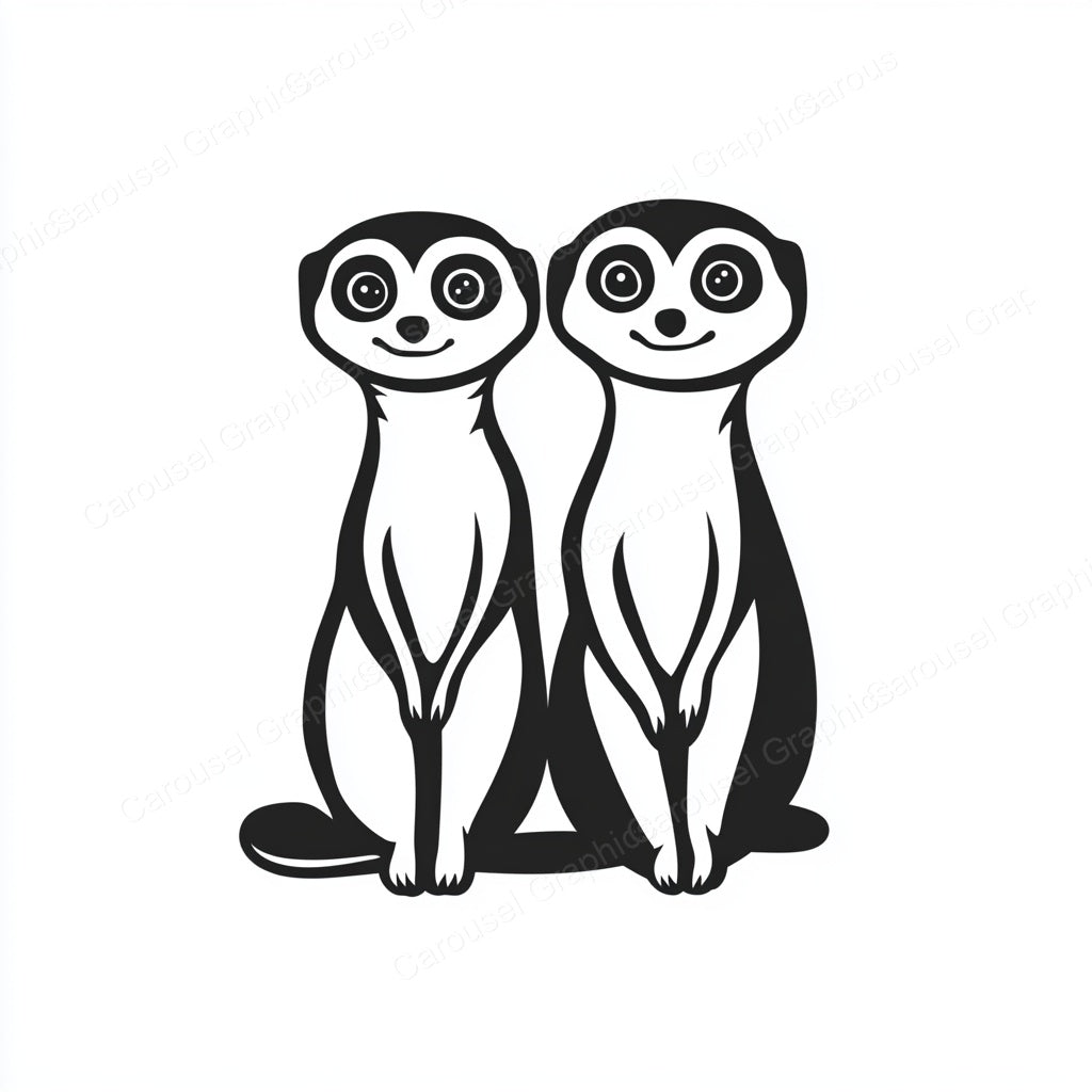 Meerkat Vector Graphic preview