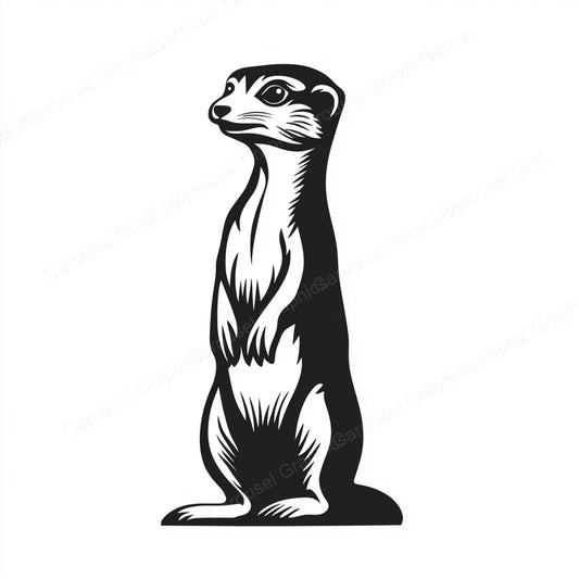 Meerkat Vector Graphic preview