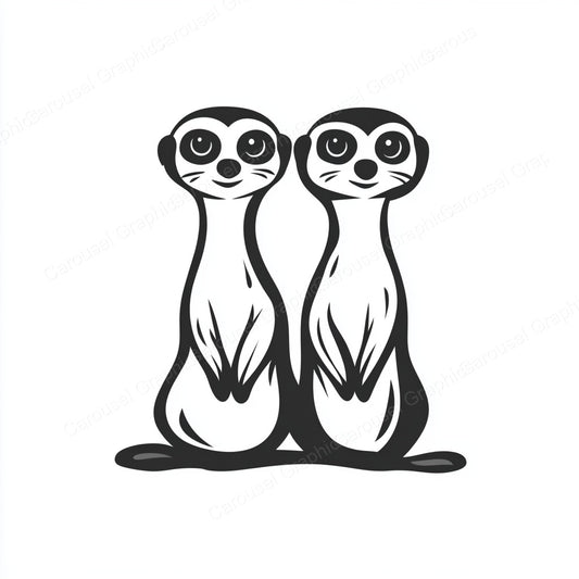 Meerkat Vector Graphic preview