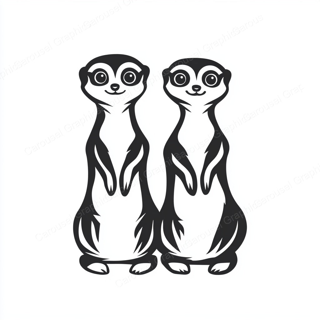 Meerkat Vector Graphic preview