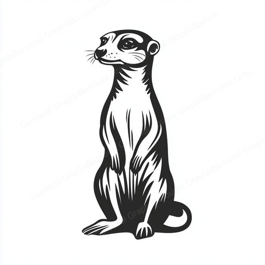 Meerkat Vector Graphic preview