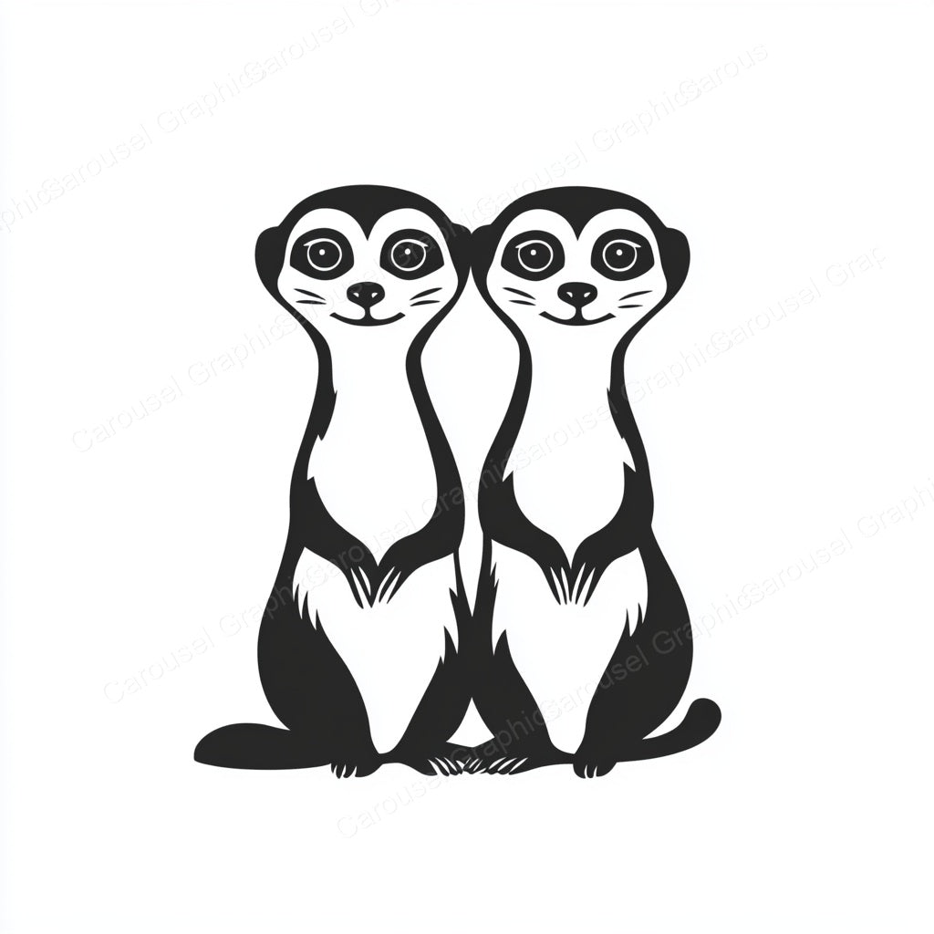 Meerkat Vector Graphic preview
