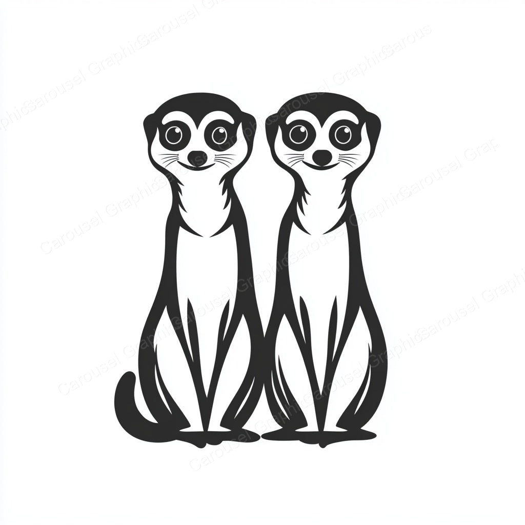 Meerkat Vector Graphic preview