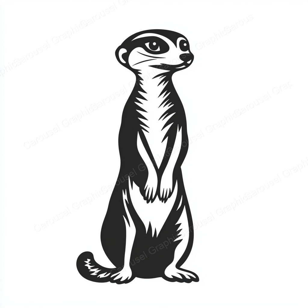 Meerkat Vector Graphic preview