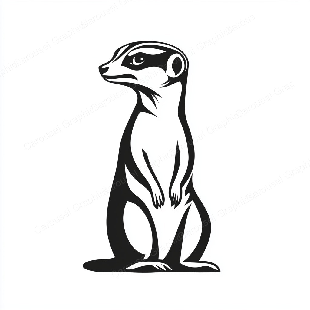 Meerkat Vector Graphic preview
