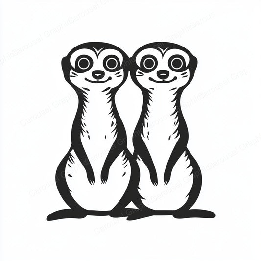 Meerkat Vector Graphic preview