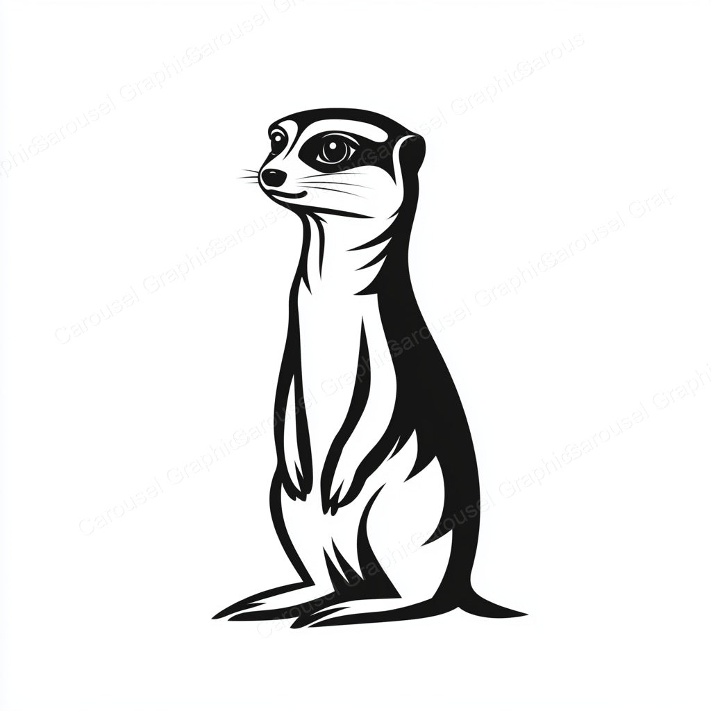 Meerkat Vector Graphic preview