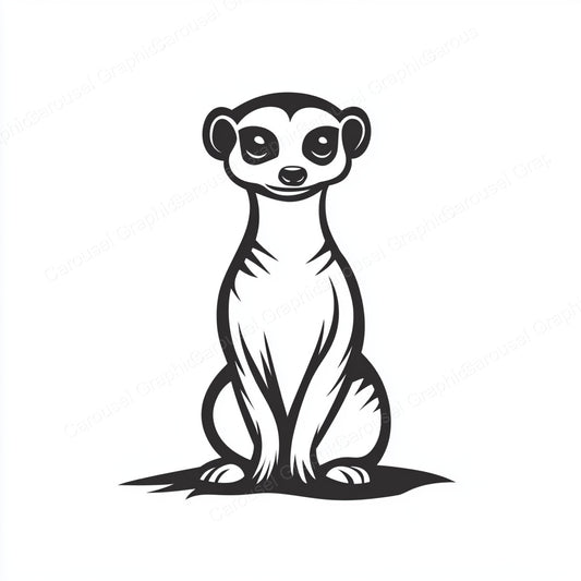 Meerkat Vector Graphic preview