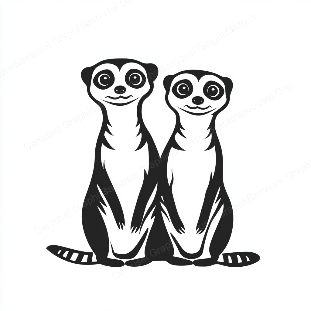 Meerkat Vector Graphic preview