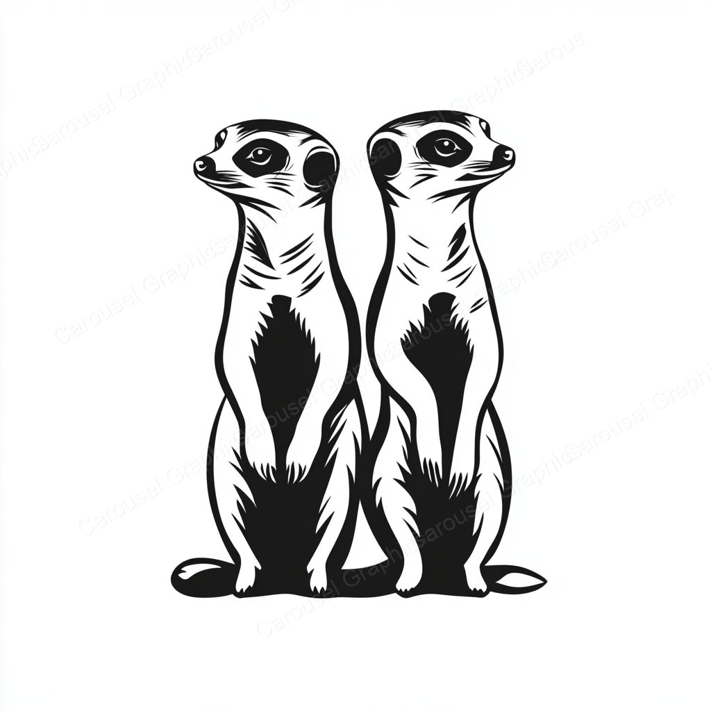Meerkat Vector Graphic preview
