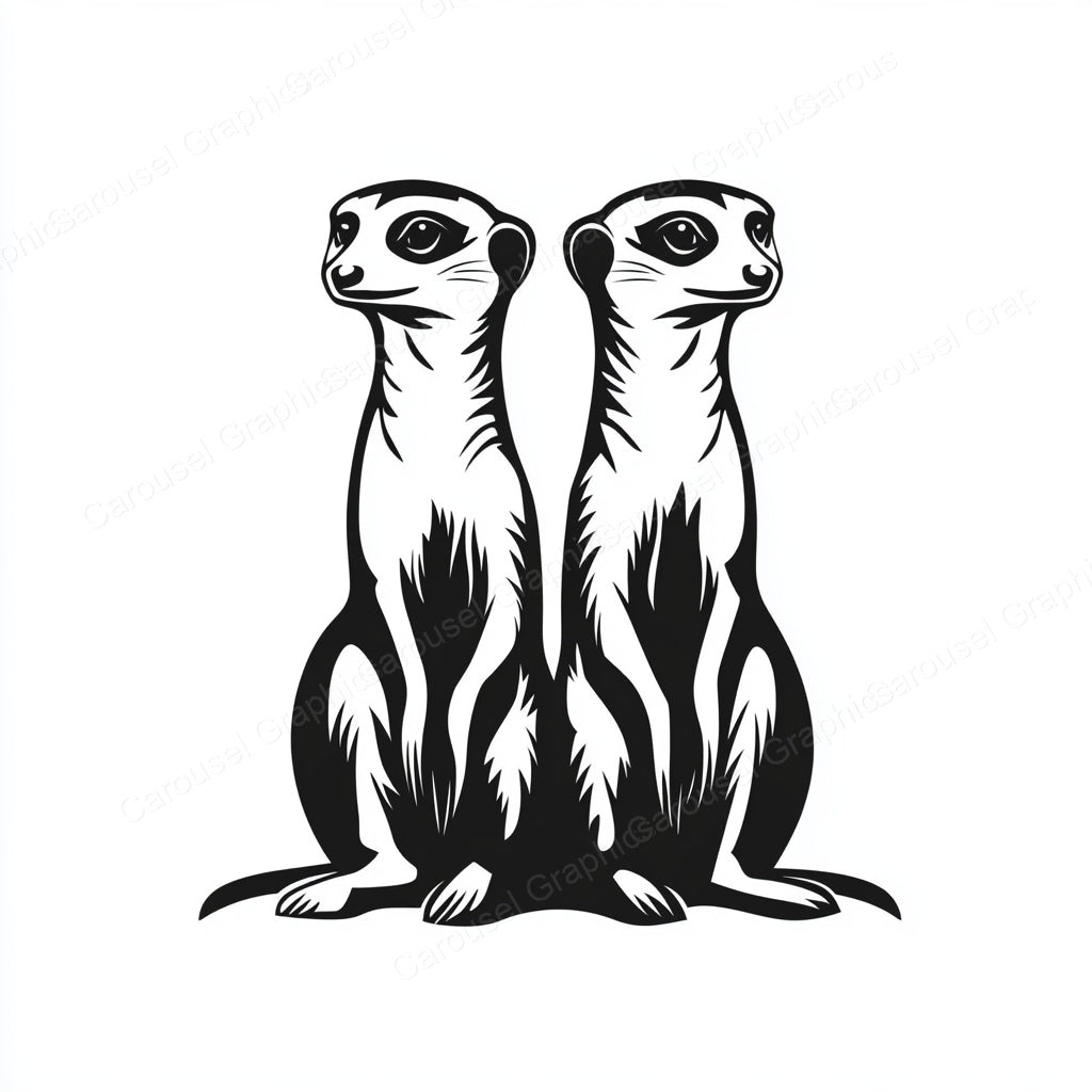 Meerkat Vector Graphic preview