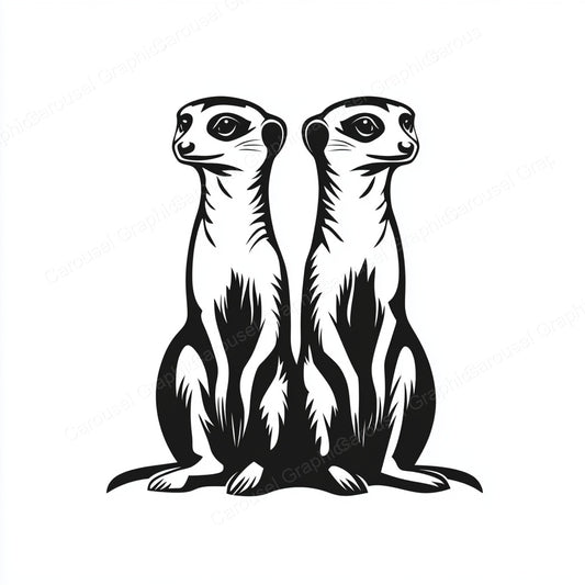 Meerkat Vector Graphic preview