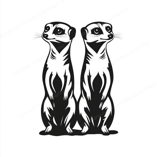 Meerkat Vector Graphic preview