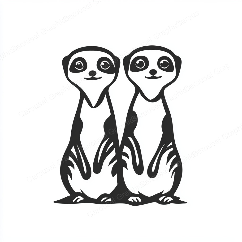 Meerkat Vector Graphic preview