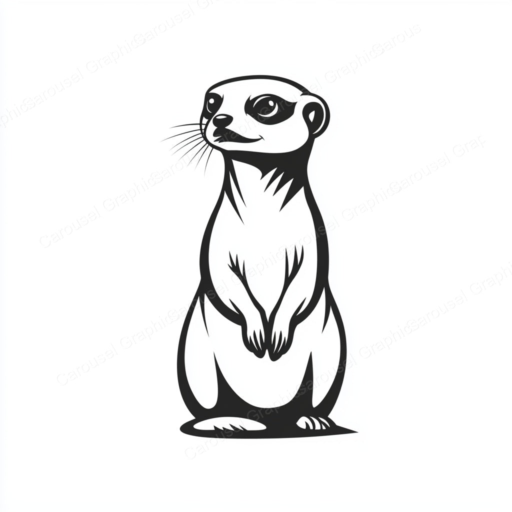 Meerkat Vector Graphic preview