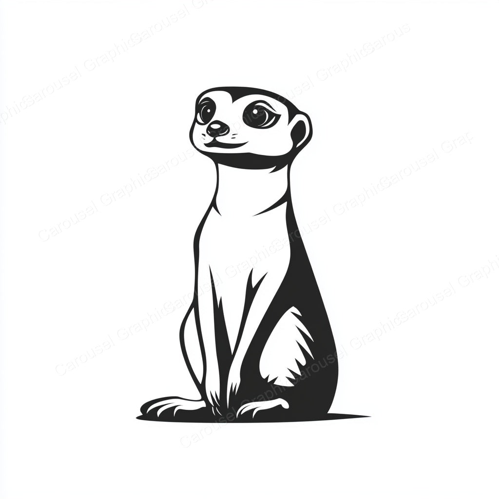Meerkat Vector Graphic preview