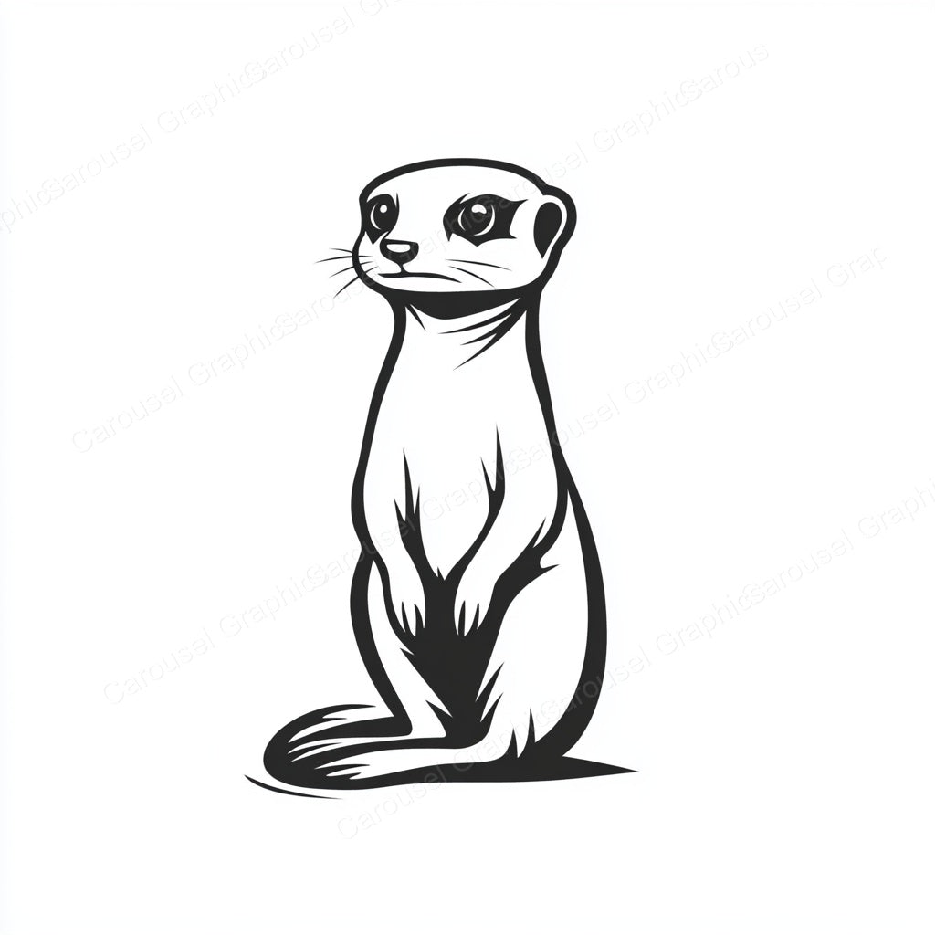 Meerkat Vector Graphic preview
