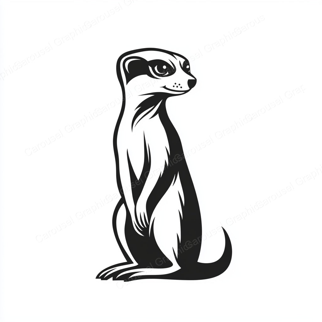 Meerkat Vector Graphic preview