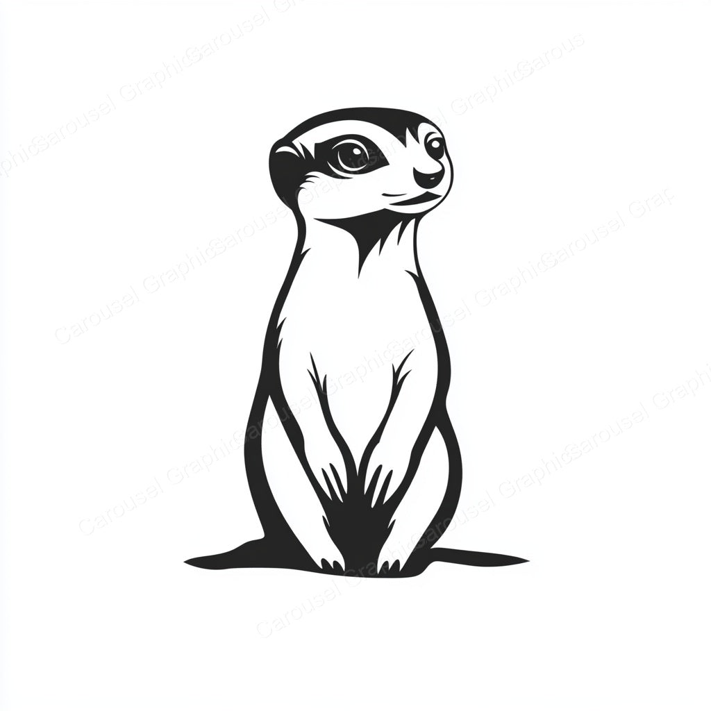 Meerkat Vector Graphic preview