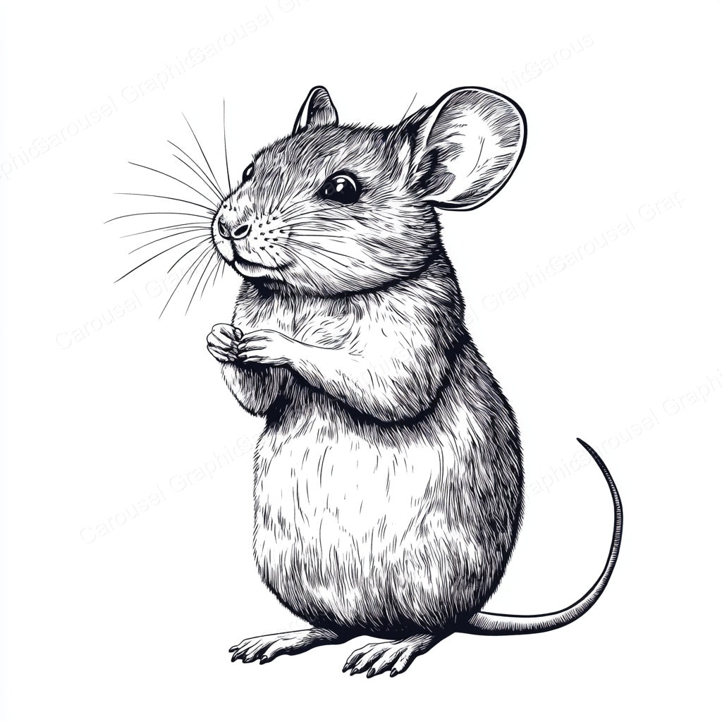 Mouse Vector Graphic preview