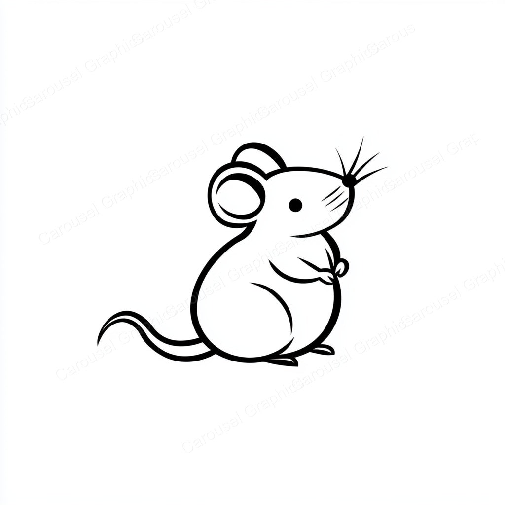 Mouse Vector Graphic preview