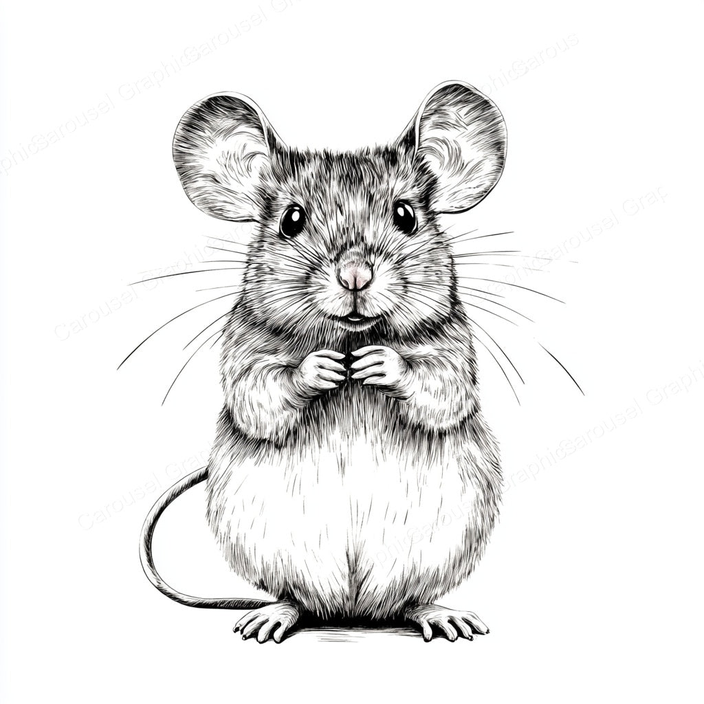 Mouse Vector Graphic preview