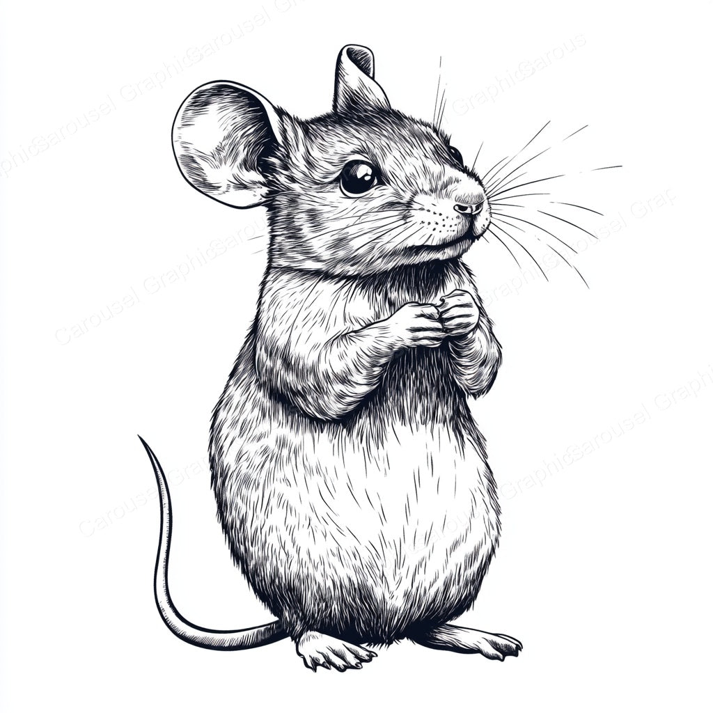 Mouse Vector Graphic preview