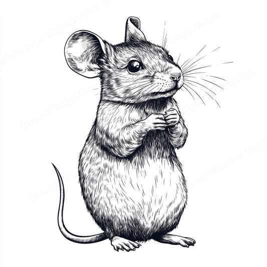Mouse Vector Graphic preview