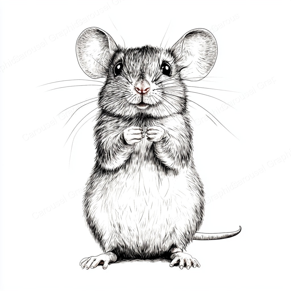 Mouse Vector Graphic preview