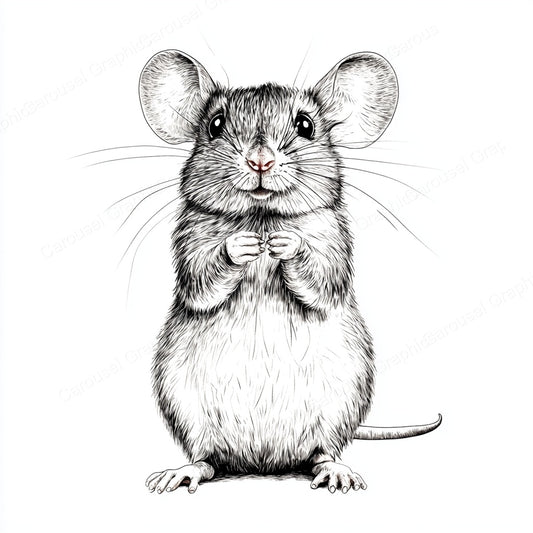 Mouse Vector Graphic preview