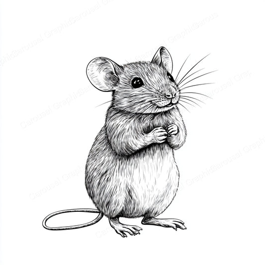 Mouse Vector Graphic preview