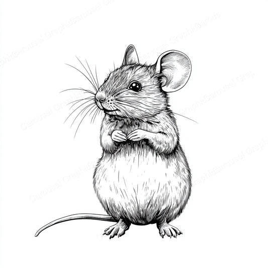 Mouse Vector Graphic preview