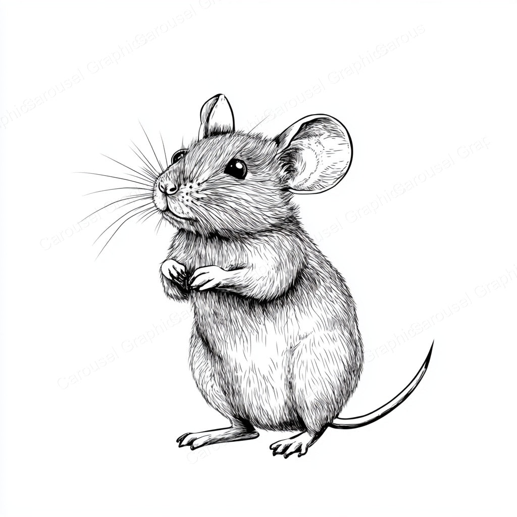 Mouse Vector Graphic preview