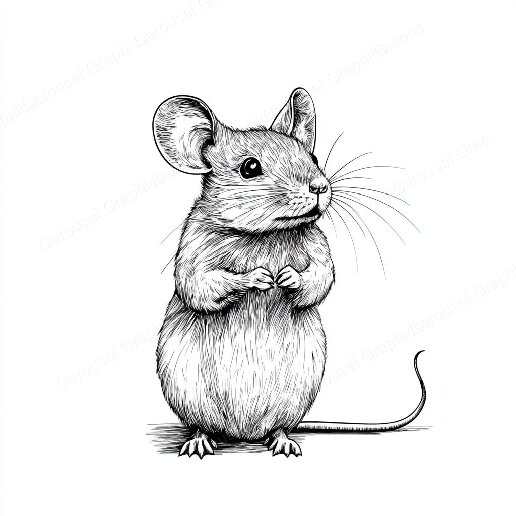 Mouse Vector Graphic preview