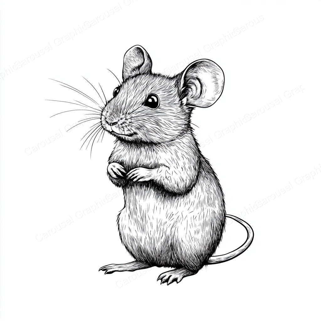Mouse Vector Graphic preview