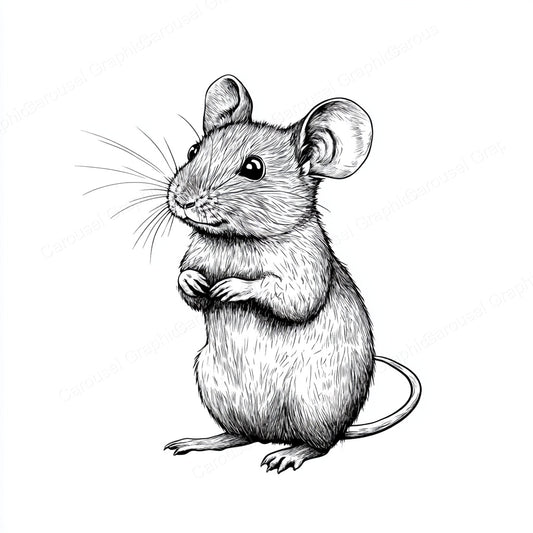 Mouse Vector Graphic preview