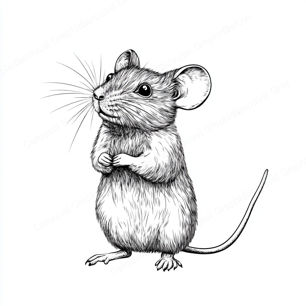 Mouse Vector Graphic preview