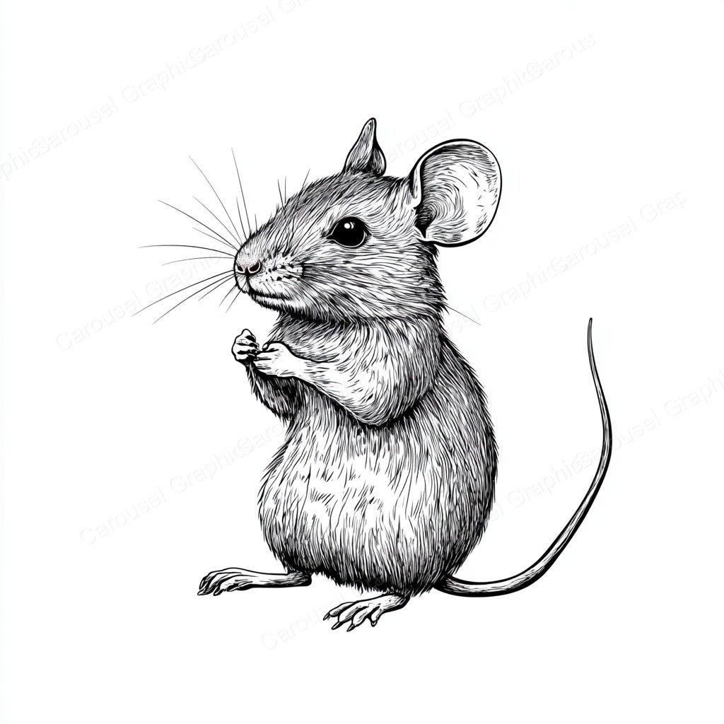Mouse Vector Graphic preview