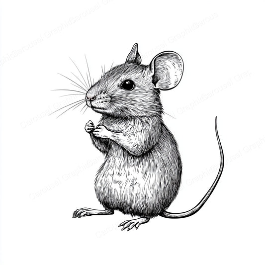 Mouse Vector Graphic preview